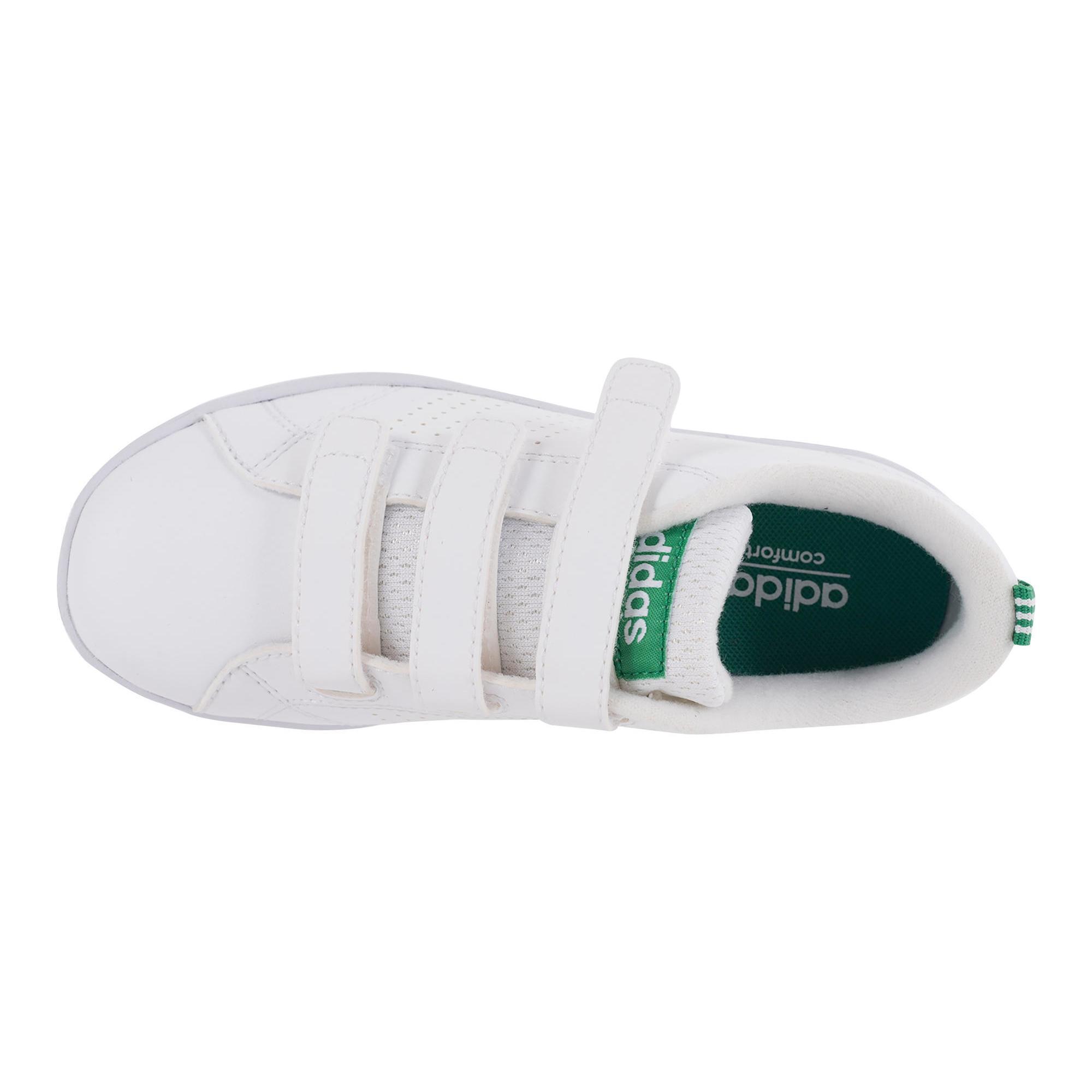 Advantage Blanc Clean Neo De Chaussures Enfant Adidas Vert Tennis qwTYxCnT